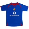 Dresovi Manchester United 2005-06 Gostujući Retro - Kratki Rukavima