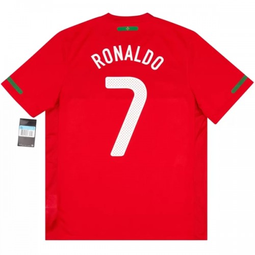 Dresovi Portugal Ronaldo 7 2010 Domaći Retro - Kratki Rukavima Dresovi Portugal Ronaldo 7 2010 Domaći Retro - Kratki Rukavima