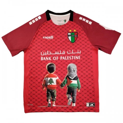 Dresovi Club Deportivo Palestino Special 2025 - Kratki Rukavima Crvena Dresovi Club Deportivo Palestino Special 2025 - Kratki Rukavima Crvena