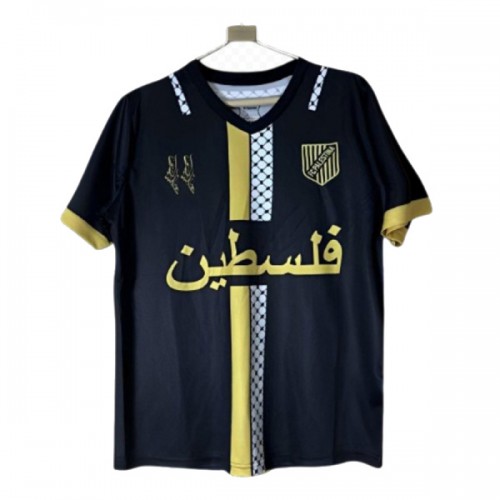 Dresovi FC Palestina 2025-26 - Kratki Rukavima Crna Dresovi FC Palestina 2025-26 - Kratki Rukavima Crna