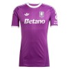 Dresovi Aston Villa Golmanski 2025-26 - Kratki Rukavima Ljubičasta