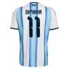 Dresovi Argentina Di Maria 11 Domaći Svjetsko Prvenstvo 2026 - Kratki Rukavima