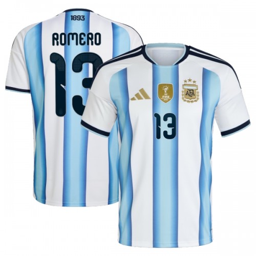 Dresovi Argentina Romero 13 Domaći Svjetsko Prvenstvo 2026 - Kratki Rukavima Dresovi Argentina Romero 13 Domaći Svjetsko Prvenstvo 2026 - Kratki Rukavima