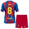 Dječji Dresovi FC Barcelona Pedri 8 Četvrta 2025-26 - Kratki Rukavima