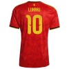 Dresovi Belgija Lukaku 10 Domaći Svjetsko Prvenstvo 2026 - Kratki Rukavima