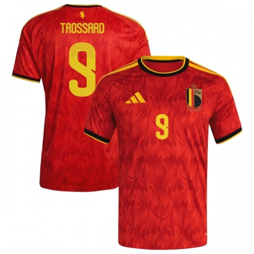 Dresovi Belgija Trossard 9 Domaći Svjetsko Prvenstvo 2026 - Kratki Rukavima Dresovi Belgija Trossard 9 Domaći Svjetsko Prvenstvo 2026 - Kratki Rukavima