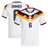 Dresovi Njemačka Kimmich 6 Domaći Svjetsko Prvenstvo 2026 - Kratki Rukavima Dresovi Njemačka Kimmich 6 Domaći Svjetsko Prvenstvo 2026 - Kratki Rukavima