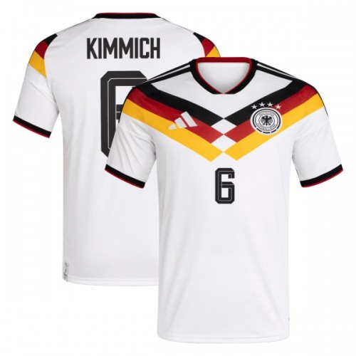 Dresovi Njemačka Kimmich 6 Domaći Svjetsko Prvenstvo 2026 - Kratki Rukavima Dresovi Njemačka Kimmich 6 Domaći Svjetsko Prvenstvo 2026 - Kratki Rukavima