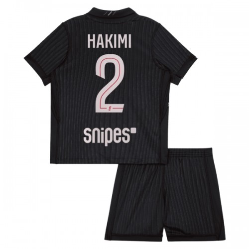 Dječji Dresovi Paris Saint-Germain Hakimi 2 Četvrta Jordan 2025-26 - Kratki Rukavima Dječji Dresovi Paris Saint-Germain Hakimi 2 Četvrta Jordan 2025-26 - Kratki Rukavima