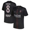 Dresovi Paris Saint-Germain Fabian 8 Četvrta Jordan 2025-26 - Kratki Rukavima