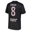 Dresovi Paris Saint-Germain Fabian 8 Četvrta Jordan 2025-26 - Kratki Rukavima