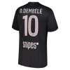 Dresovi Paris Saint-Germain O. Dembele 10 Četvrta Jordan 2025-26 - Kratki Rukavima