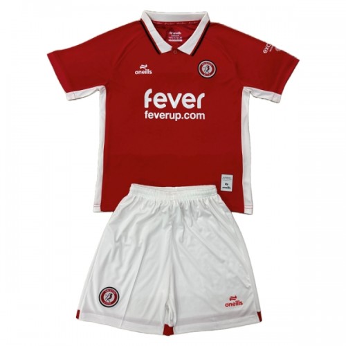 Dječji Dresovi Bristol City Domaći 2025-26 - Kratki Rukavima Dječji Dresovi Bristol City Domaći 2025-26 - Kratki Rukavima