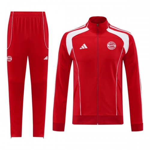Bayern München Odijela za trening 2025-26 Crvena Bayern München Odijela za trening 2025-26 Crvena