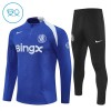 Dječji Chelsea Komplet trenirke za trening 2025-26 Quarter-zip Plava