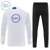 Dječji Paris Saint-Germain Komplet trenirke za trening 2025-26 Quarter-zip Bijela