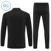 Dječji Real Madrid Komplet trenirke za trening 2025-26 Quarter-zip Crna