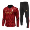 Feyenoord Rotterdam Rotterdam Komplet trenirke za trening 2025-26 Quarter-zip Crvena