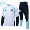 Dječji Argentina Komplet trenirke za trening 2026-27 Quarter-zip Bijela