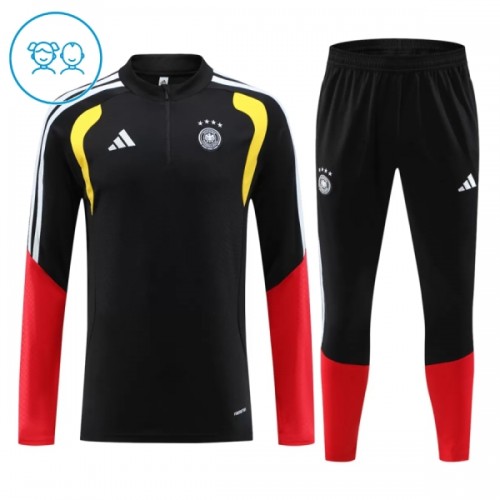 Dječji Njemačka Komplet trenirke za trening 2026-27 Quarter-zip Crna Dječji Njemačka Komplet trenirke za trening 2026-27 Quarter-zip Crna