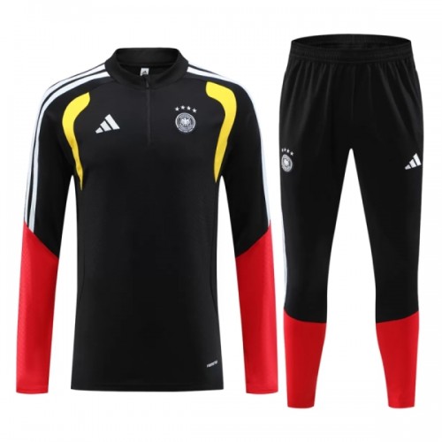 Njemačka Komplet trenirke za trening 2026-27 Quarter-zip Crna Njemačka Komplet trenirke za trening 2026-27 Quarter-zip Crna
