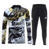 Real Madrid Marvel Komplet trenirke za trening 2026-27 Quarter-zip Crna