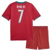 Dječji Dresovi Portugal Ronaldo 7 Domaći Svjetsko Prvenstvo 2026 - Kratki Rukavima