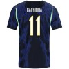 Dresovi Brazil Raphinha 11 Gostujući Svjetsko Prvenstvo 2026 - Kratki Rukavima Dresovi Brazil Raphinha 11 Gostujući Svjetsko Prvenstvo 2026 - Kratki Rukavima