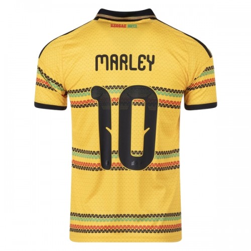 Dresovi Jamajka Bob Marley 10 Domaći Svjetsko Prvenstvo 2026 - Kratki Rukavima Dresovi Jamajka Bob Marley 10 Domaći Svjetsko Prvenstvo 2026 - Kratki Rukavima