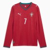 Dresovi Portugal Ronaldo 7 Domaći Svjetsko Prvenstvo 2026 - Dugim Rukavima