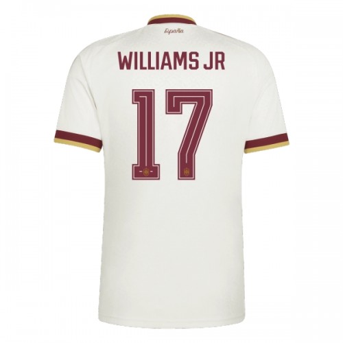 Dresovi Španjolska Williams JR 17 Gostujući Svjetsko Prvenstvo 2026 - Kratki Rukavima Dresovi Španjolska Williams JR 17 Gostujući Svjetsko Prvenstvo 2026 - Kratki Rukavima