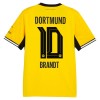 Dresovi Borussia Dortmund Brandt 10 Domaći 2026-27 - Kratki Rukavima