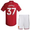 Dječji Dresovi Manchester United Mainoo 37 Domaći 2026-27 - Kratki Rukavima