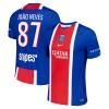 Dresovi Paris Saint-Germain Joao Neves 87 Domaći 2026-27 - Kratki Rukavima