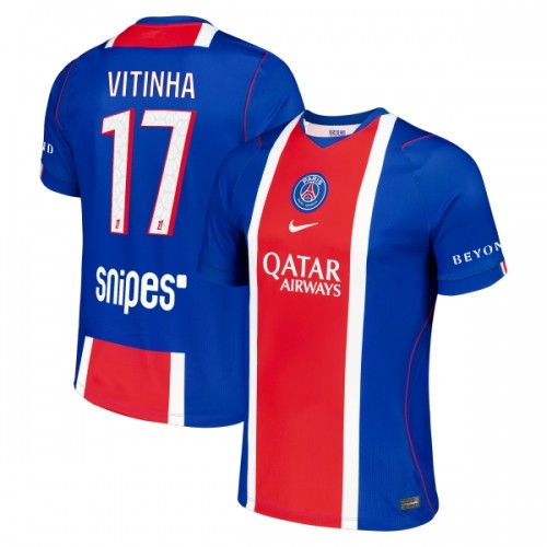 Dresovi Paris Saint-Germain Vitinha 17 Domaći 2026-27 - Kratki Rukavima Dresovi Paris Saint-Germain Vitinha 17 Domaći 2026-27 - Kratki Rukavima
