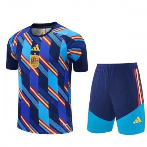 Dječji Dresovi Španjolska Pre-Match Svjetsko Prvenstvo 2026 - Kratki Rukavima Dječji Dresovi Španjolska Pre-Match Svjetsko Prvenstvo 2026 - Kratki Rukavima