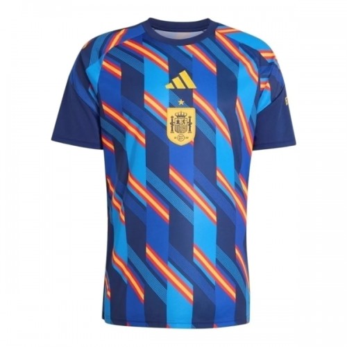 Dresovi Španjolska Pre-Match Svjetsko Prvenstvo 2026 - Kratki Rukavima Dresovi Španjolska Pre-Match Svjetsko Prvenstvo 2026 - Kratki Rukavima