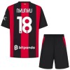 Dječji Dresovi AC Milan Nkunku 18 Domaći 2026-27 - Kratki Rukavima