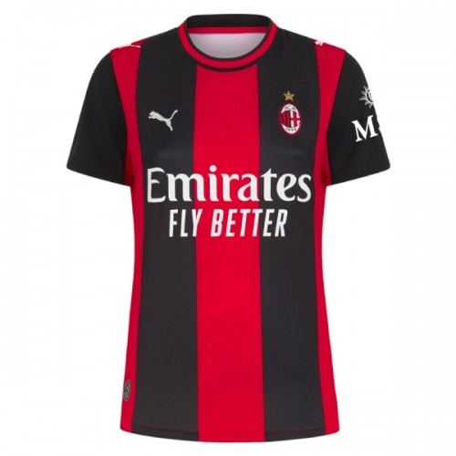 Ženski Dresovi AC Milan Domaći 2026-27 - Kratki Rukavima Ženski Dresovi AC Milan Domaći 2026-27 - Kratki Rukavima