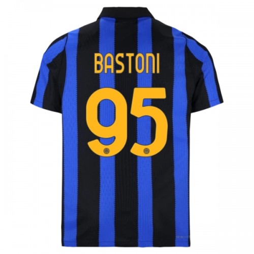 Dresovi Inter Milan Bastoni 95 Domaći 2026-27 - Kratki Rukavima Dresovi Inter Milan Bastoni 95 Domaći 2026-27 - Kratki Rukavima