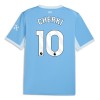 Dresovi Manchester City Cherki 10 Domaći 2026-27 - Kratki Rukavima
