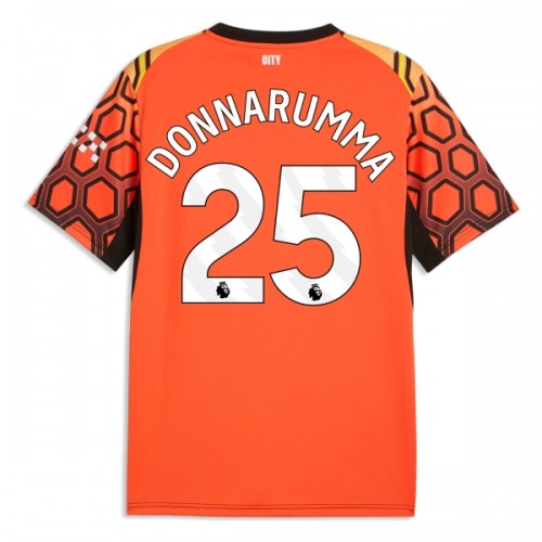 Dresovi Manchester City Donnarumma 25 Golmanski Treći 2026-27 - Kratki Rukavima Naranča Dresovi Manchester City Donnarumma 25 Golmanski Treći 2026-27 - Kratki Rukavima Naranča
