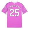 Dresovi Manchester City Donnarumma 25 Gostujući Golmanski 2026-27 - Kratki Rukavima Ružičasta Dresovi Manchester City Donnarumma 25 Gostujući Golmanski 2026-27 - Kratki Rukavima Ružičasta