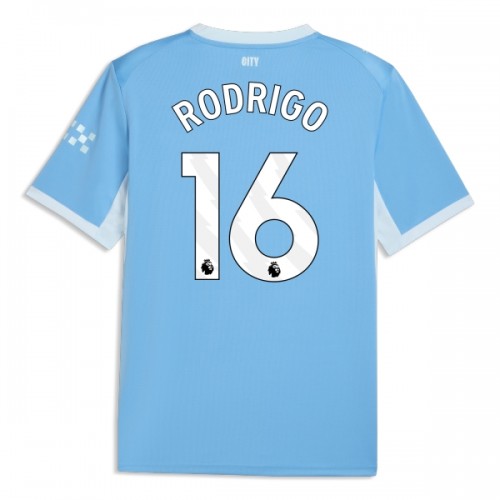 Dresovi Manchester City Rodrigo 16 Domaći 2026-27 - Kratki Rukavima Dresovi Manchester City Rodrigo 16 Domaći 2026-27 - Kratki Rukavima