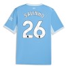 Dresovi Manchester City Savinho 26 Domaći 2026-27 - Kratki Rukavima Dresovi Manchester City Savinho 26 Domaći 2026-27 - Kratki Rukavima