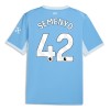 Dresovi Manchester City Semenyo 42 Domaći 2026-27 - Kratki Rukavima Dresovi Manchester City Semenyo 42 Domaći 2026-27 - Kratki Rukavima