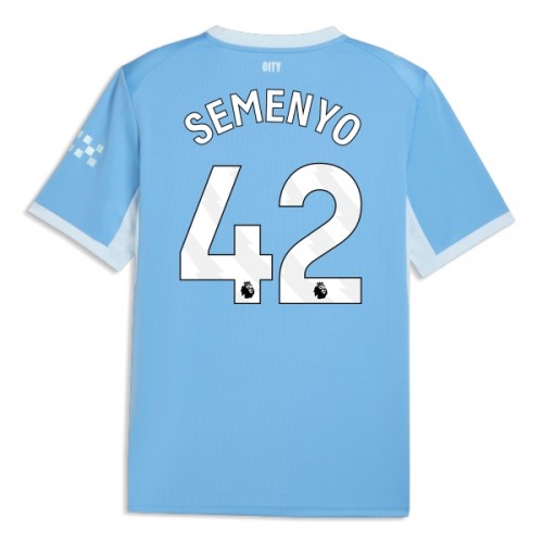 Dresovi Manchester City Semenyo 42 Domaći 2026-27 - Kratki Rukavima Dresovi Manchester City Semenyo 42 Domaći 2026-27 - Kratki Rukavima