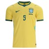 Dresovi Brazil Casemiro 5 Domaći Svjetsko Prvenstvo 2026 - Kratki Rukavima