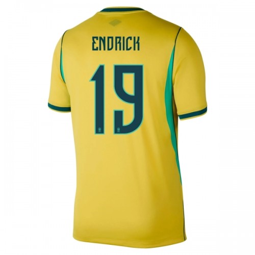 Dresovi Brazil Endrick 19 Domaći Svjetsko Prvenstvo 2026 - Kratki Rukavima Dresovi Brazil Endrick 19 Domaći Svjetsko Prvenstvo 2026 - Kratki Rukavima