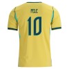 Dresovi Brazil Pele 10 Domaći Svjetsko Prvenstvo 2026 - Kratki Rukavima
